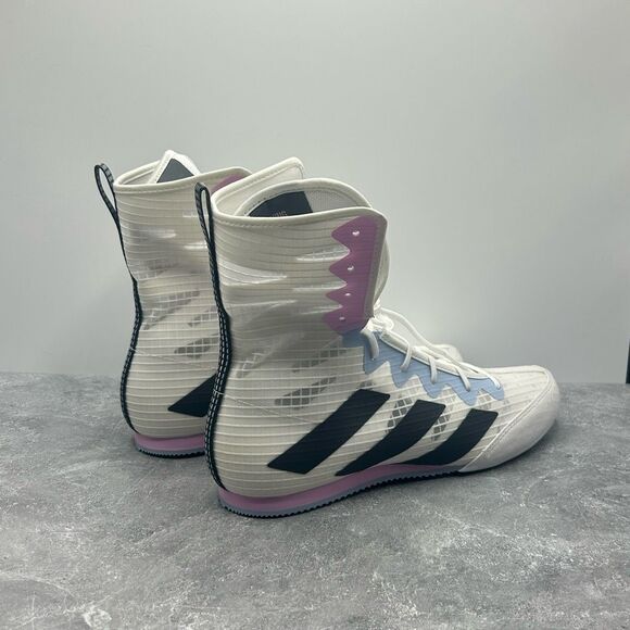 NWT Adidas BoxHog 4 'White' Boxing Training Shoes HP6878 Men's 7.5 women’s 8.5 - Picture 3 of 15